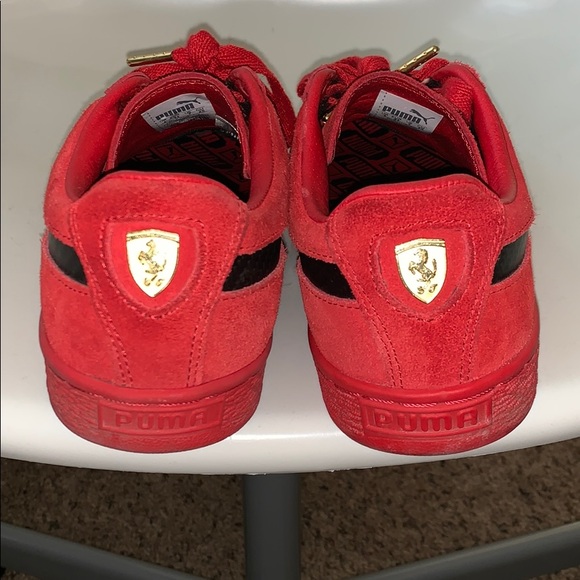 Rare Ferrari Puma Suede Carbon Fiber - Picture 3 of 4